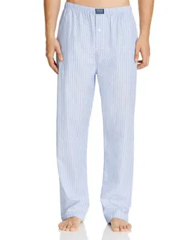 Andrew Polo Ralph Lauren Striped Pajama Pants in Blue