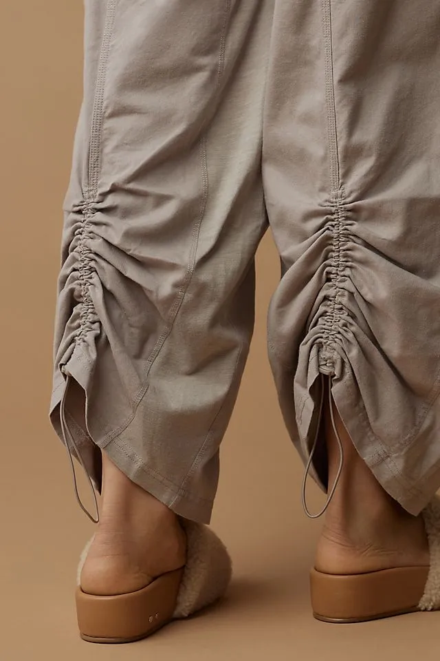 Anthropologie Daily Practice Ankle Pants, Light Sand