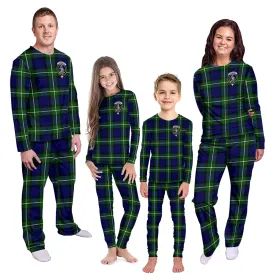 Bannerman Tartan Pajamas Family Set with Family Crest