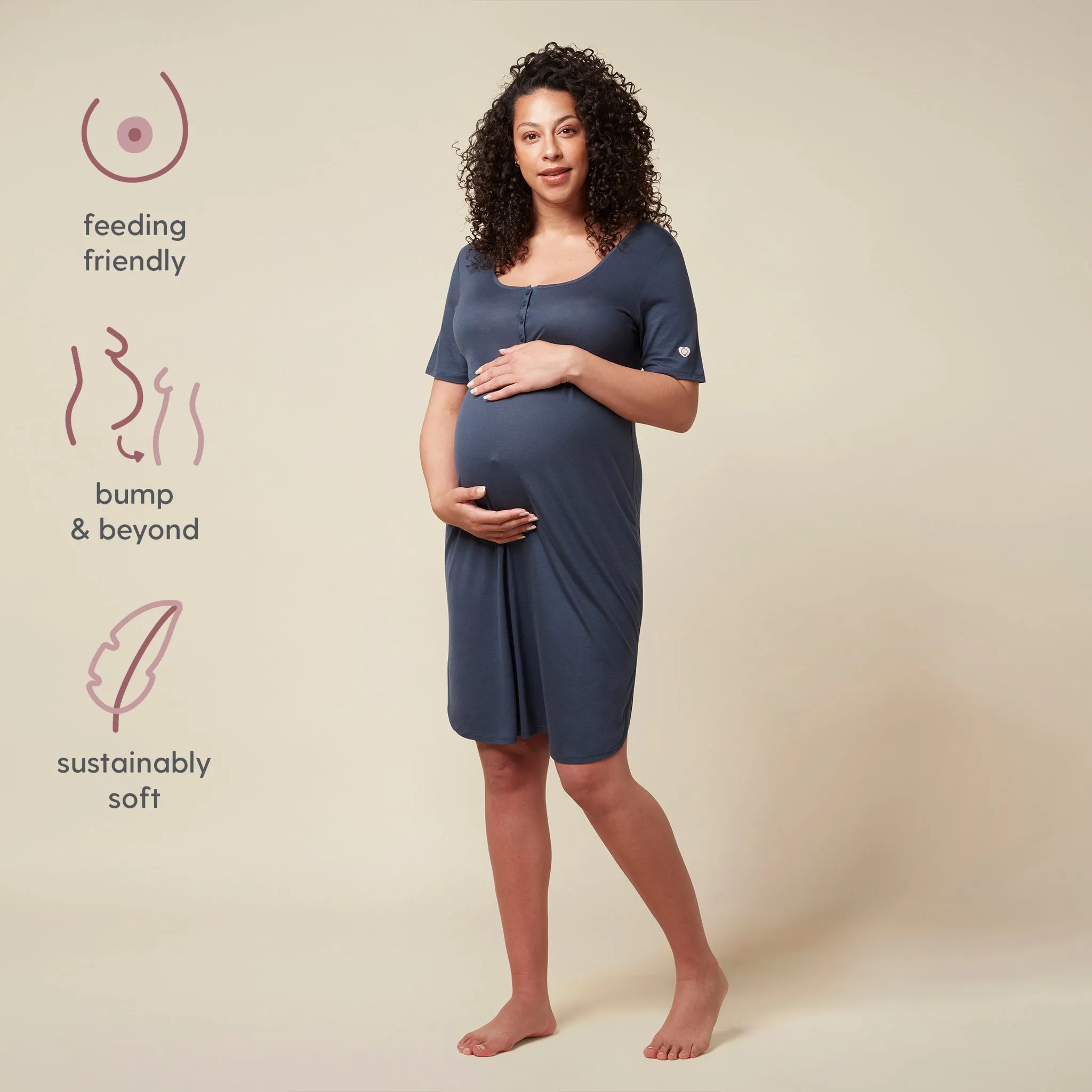 bbhugme and mama by MORI Pregnancy & Nursing Bundle