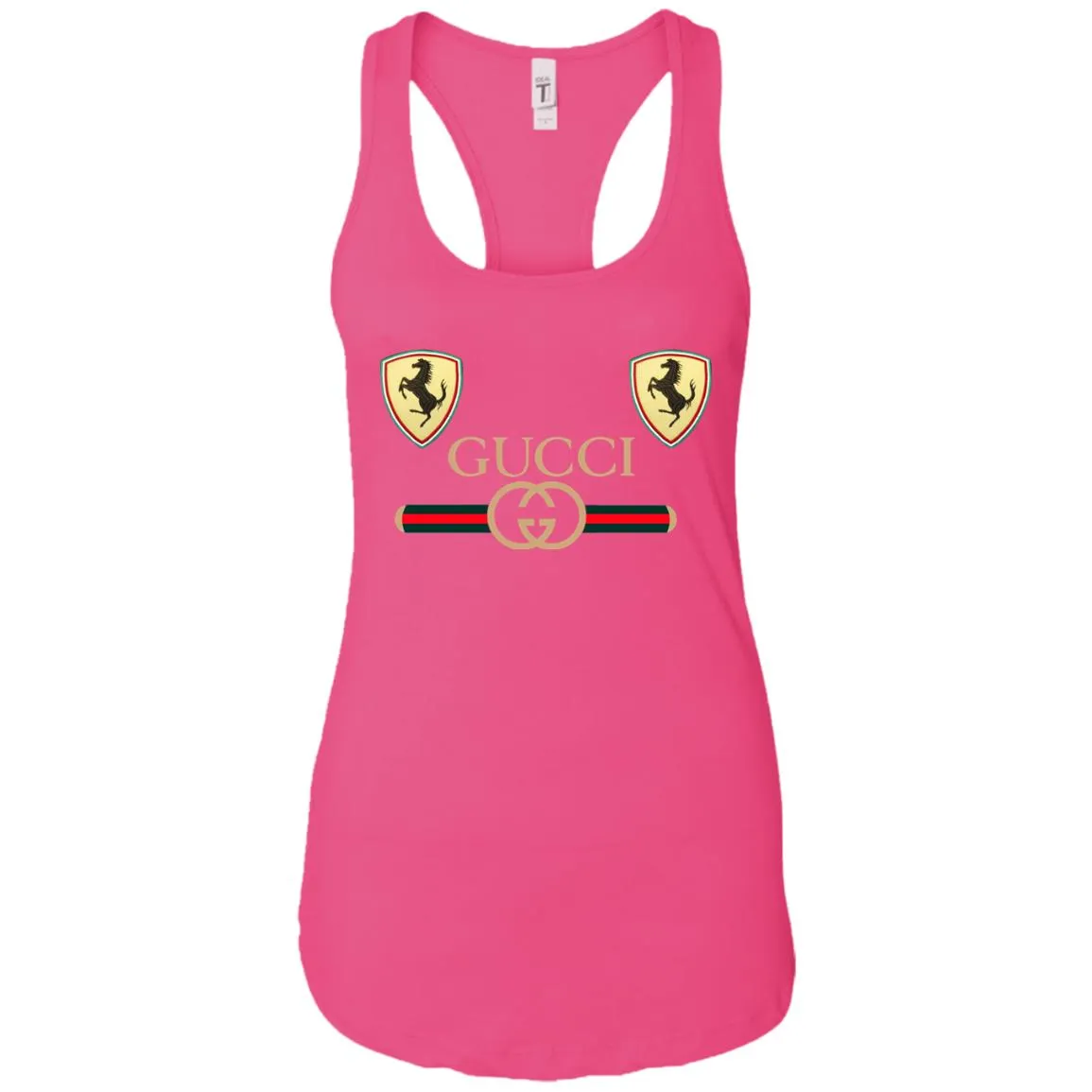 Best Gucci Ferrari New T-shirt Women Tank Top