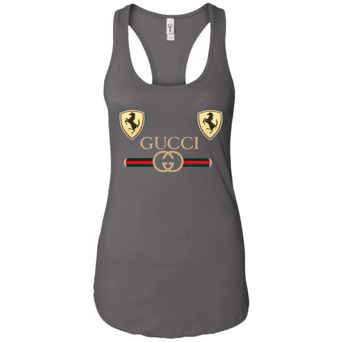 Best Gucci Ferrari New T-shirt Women Tank Top
