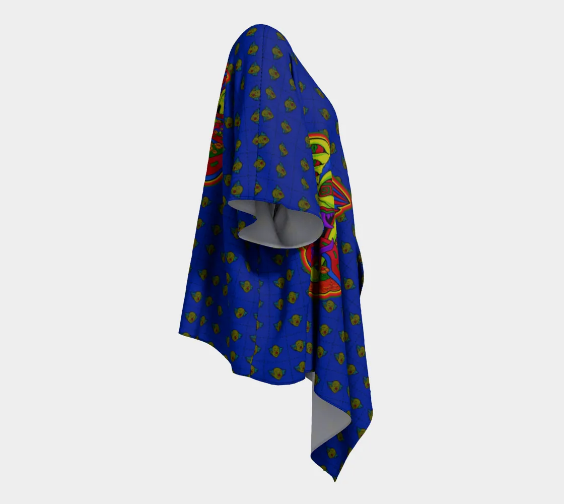 BICYCLE DAZE | DRAPED KIMONO | SALVIADROID
