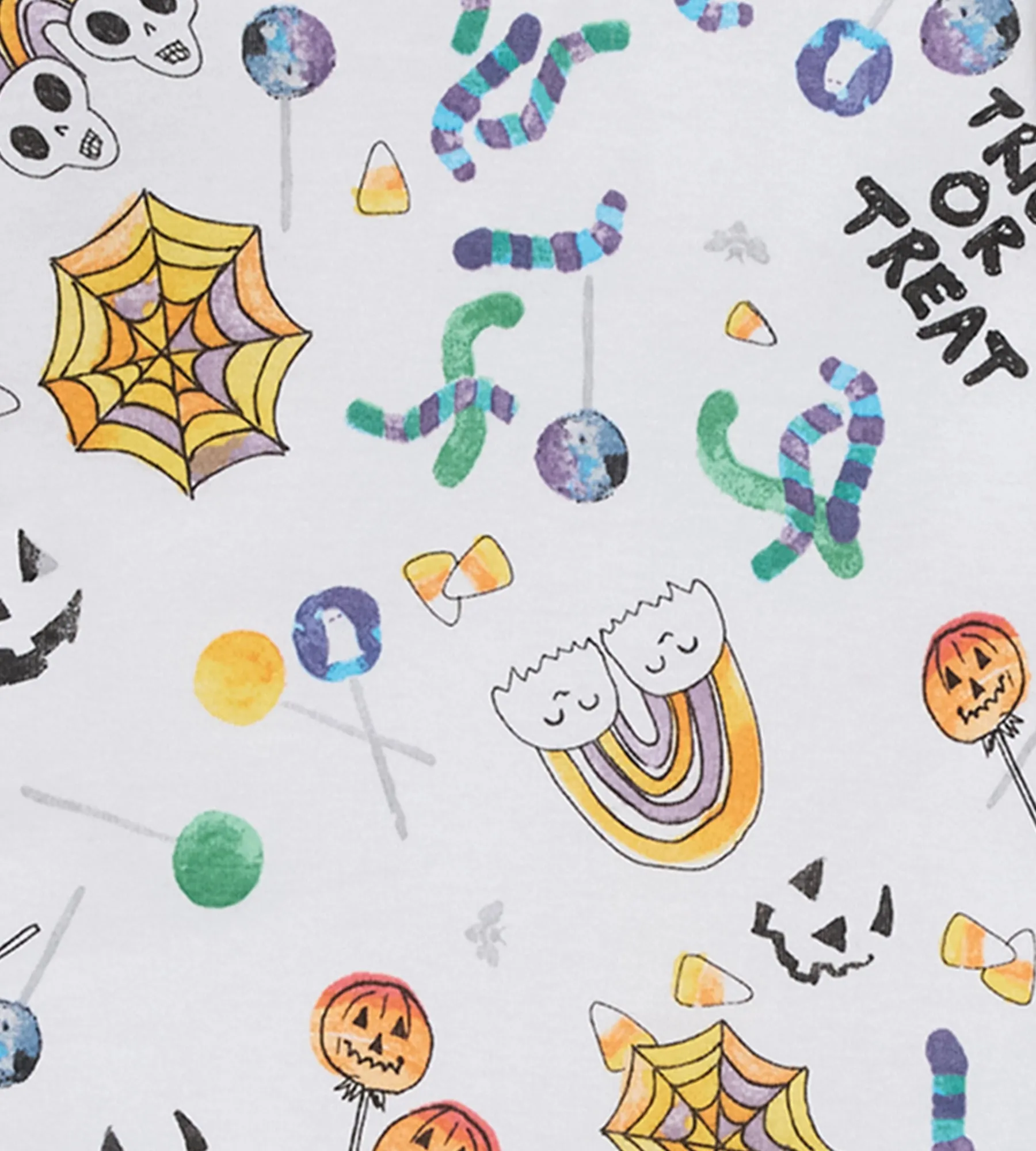 Burt's Bees Organic Baby One-Piece Footless Sleep & Play Halloween Treats
