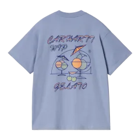 Carhartt WIP S/S Gelato T-Shirt - Charm Blue