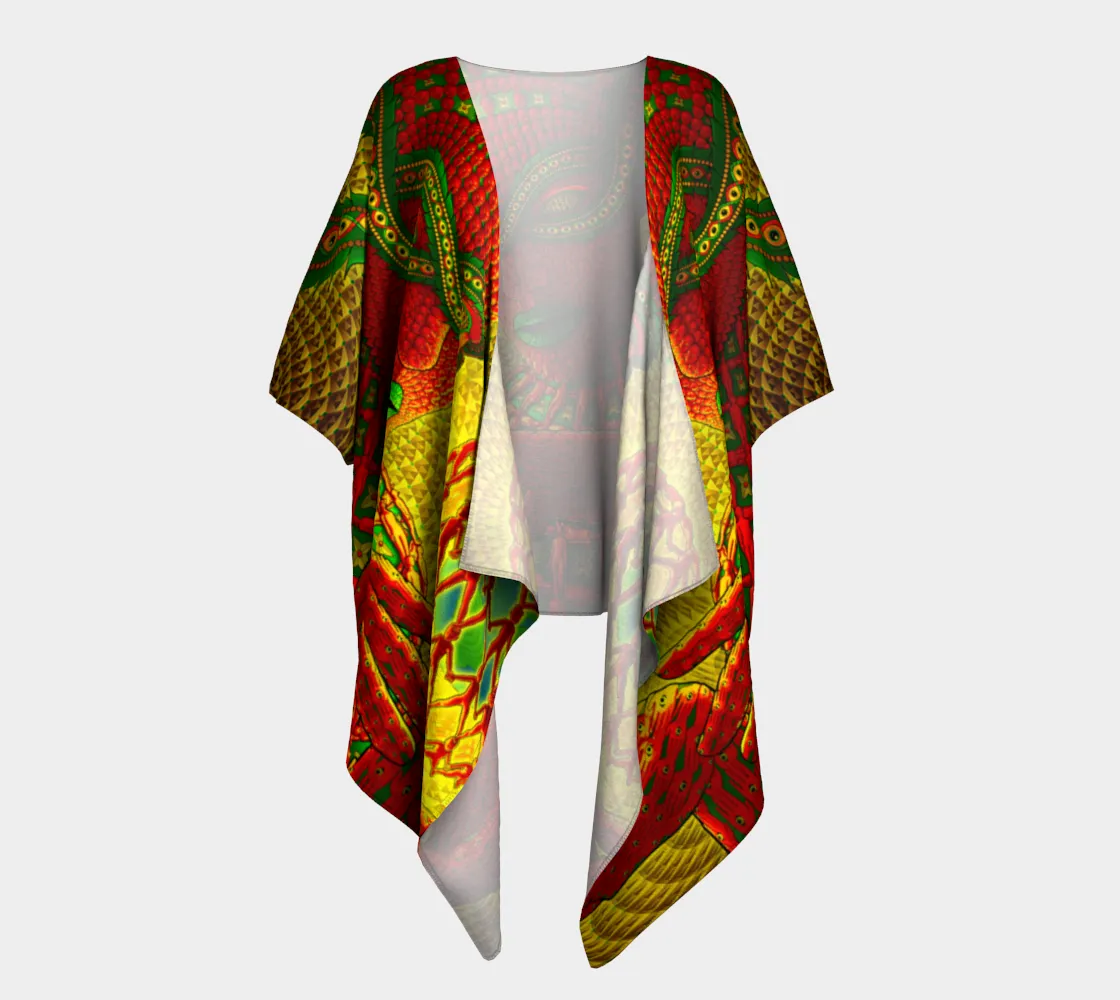 CHAOS THE MOTHER | DRAPED KIMONO | SALVIADROID