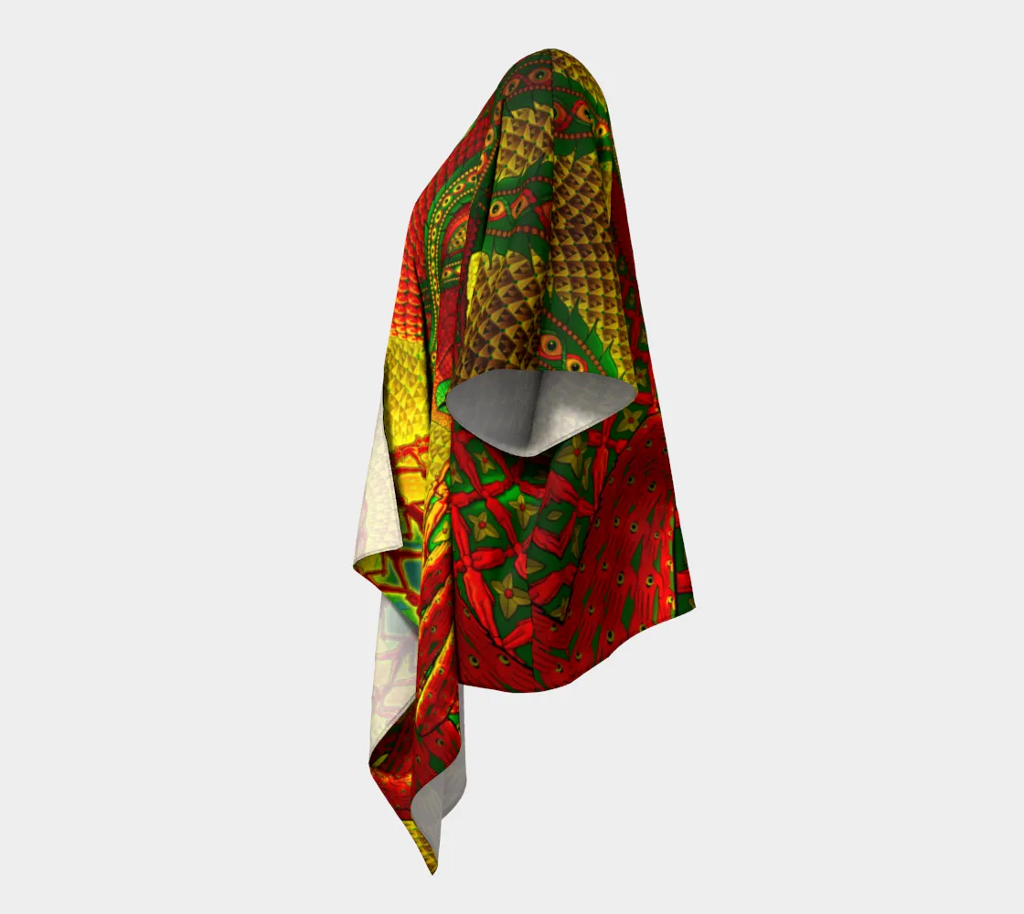 CHAOS THE MOTHER | DRAPED KIMONO | SALVIADROID