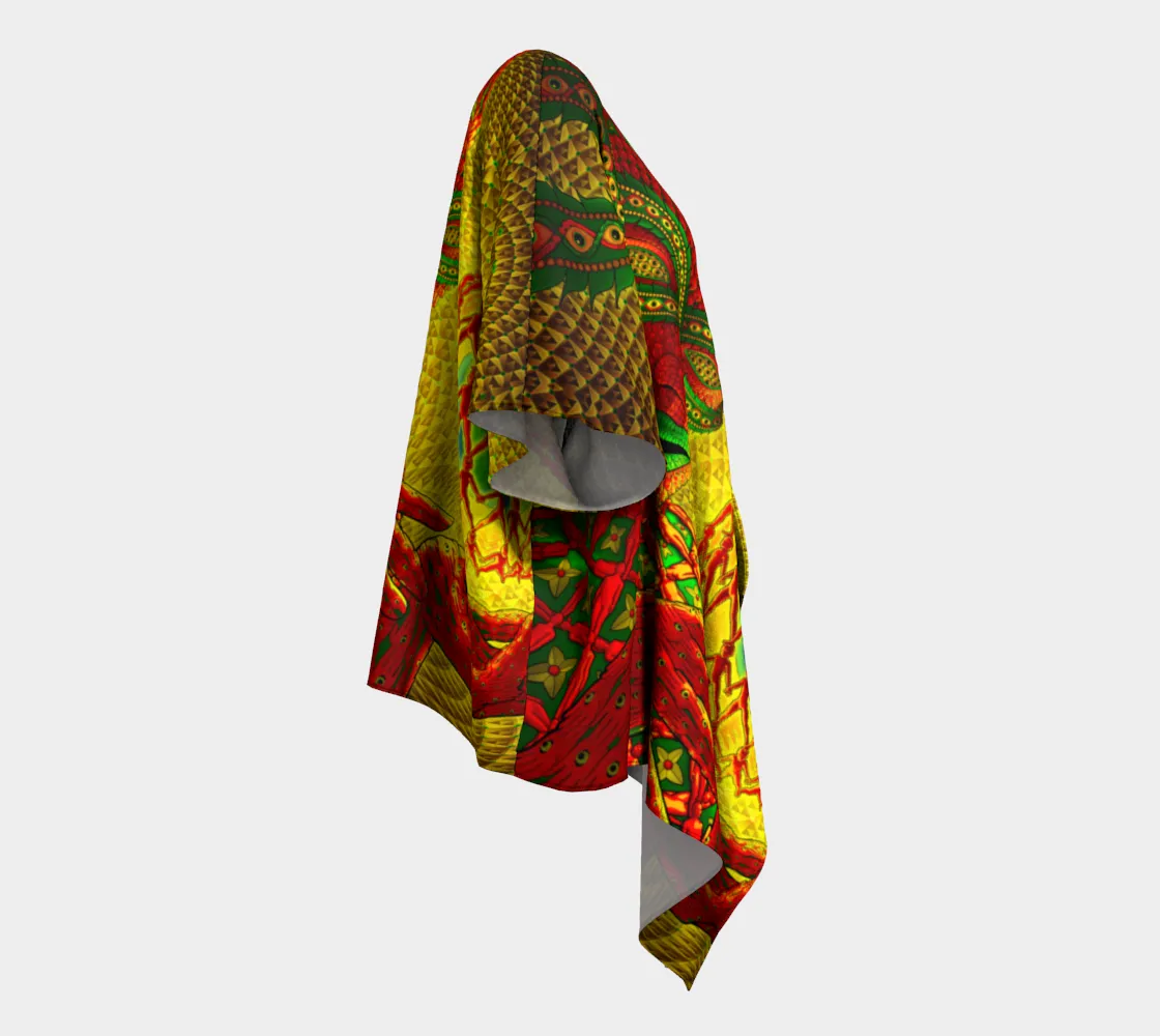 CHAOS THE MOTHER | DRAPED KIMONO | SALVIADROID