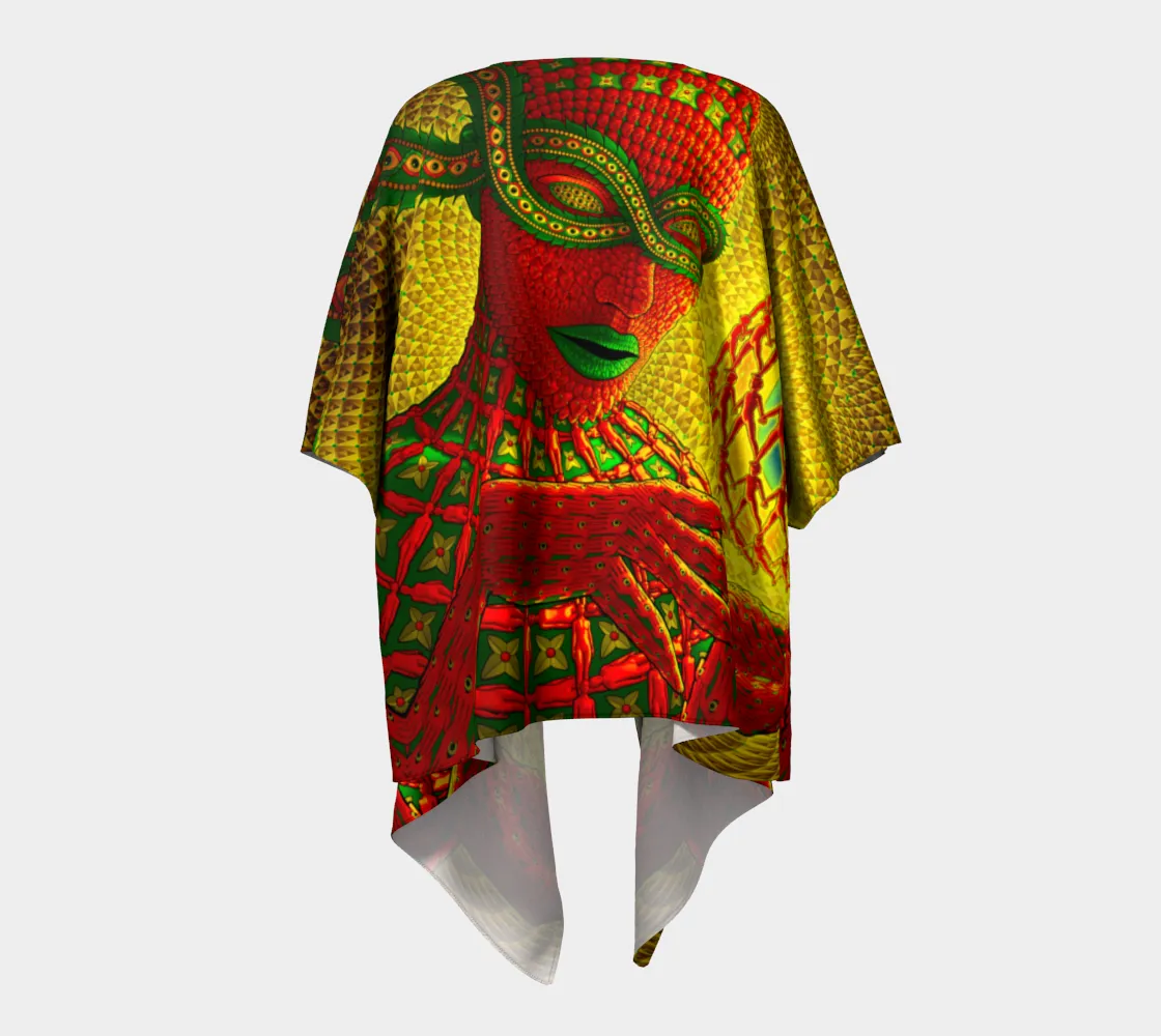 CHAOS THE MOTHER | DRAPED KIMONO | SALVIADROID