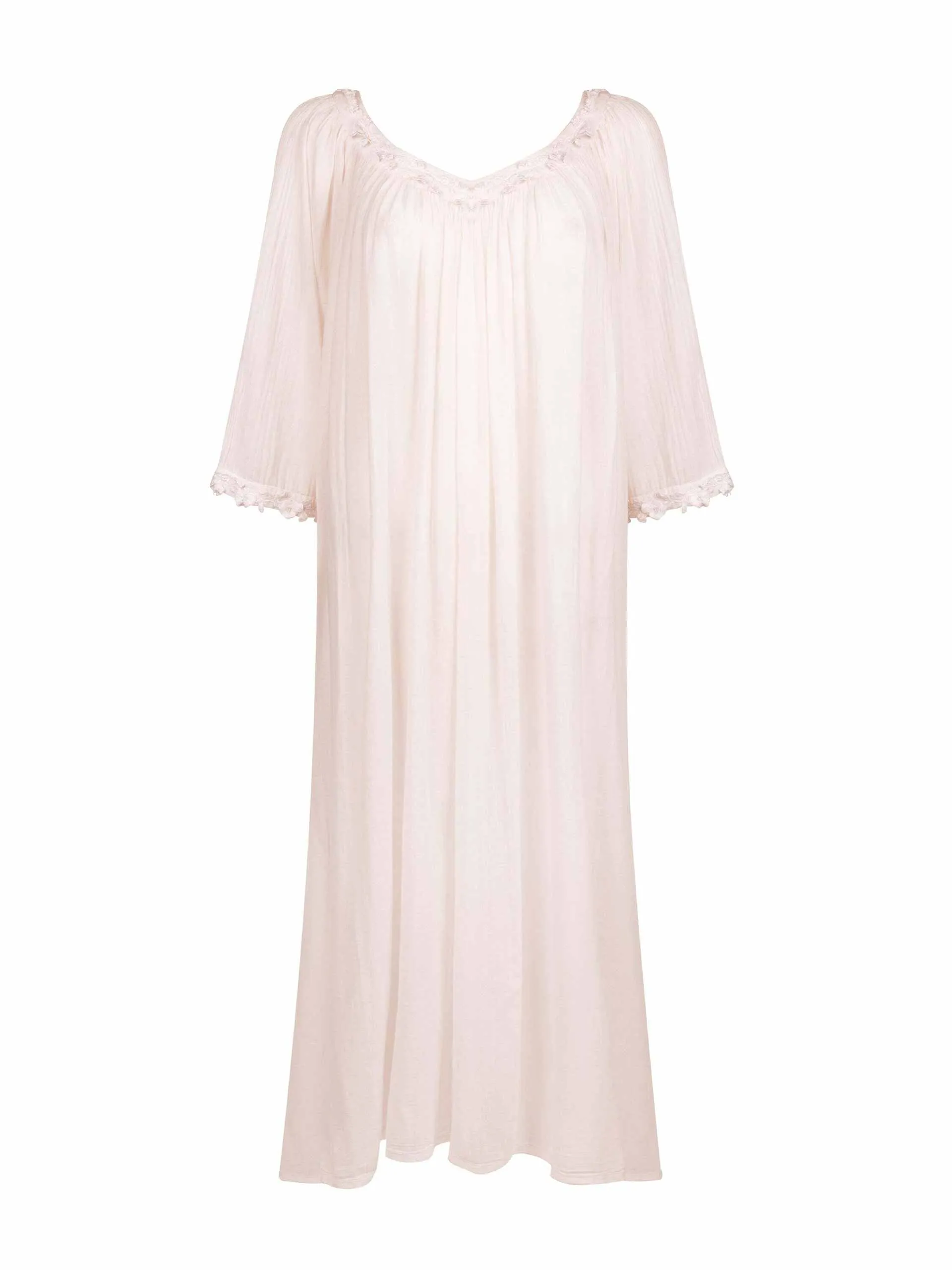 Cotton full length Julia nightdress
