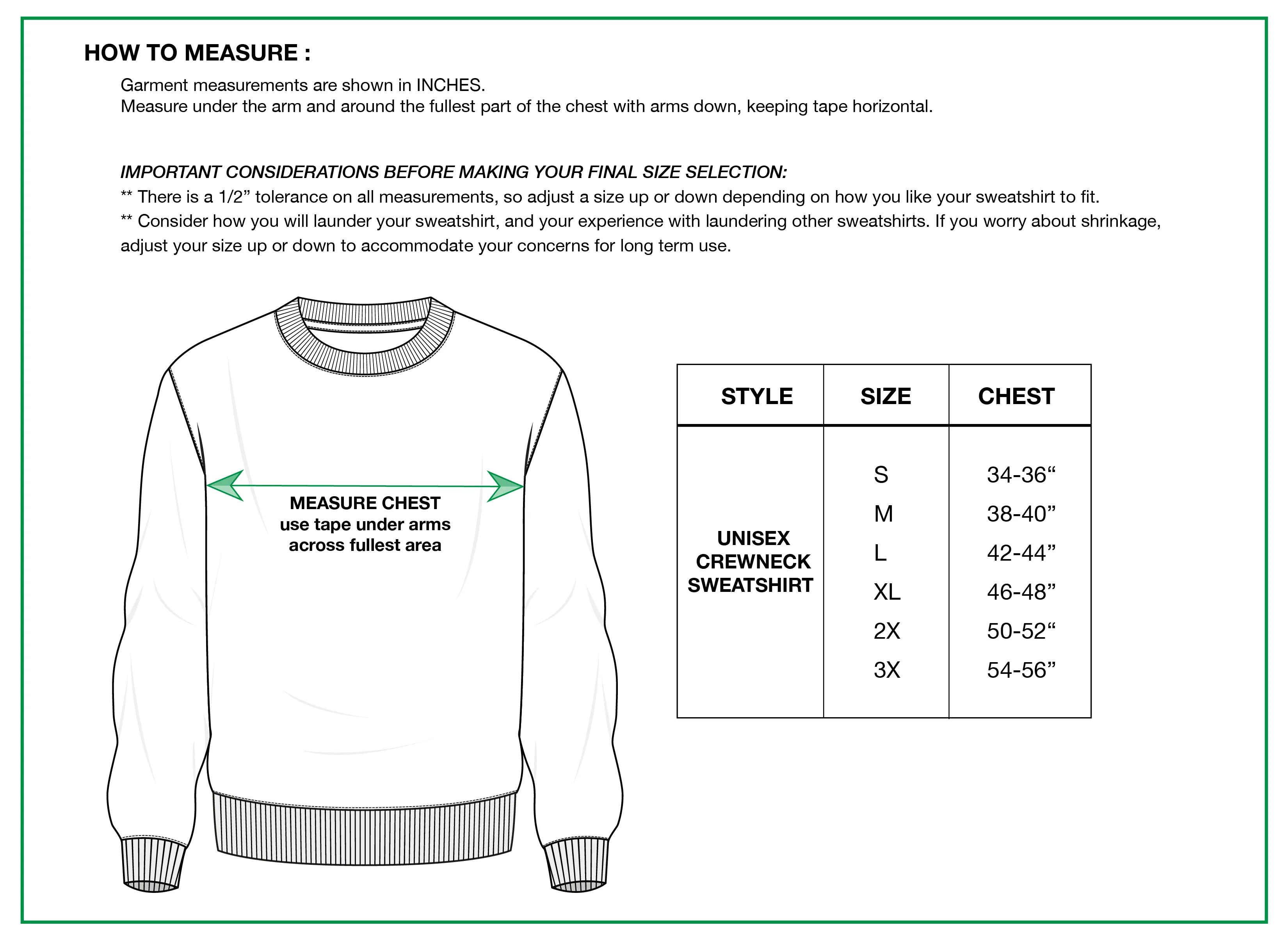 Crew Neck Sweatshirt