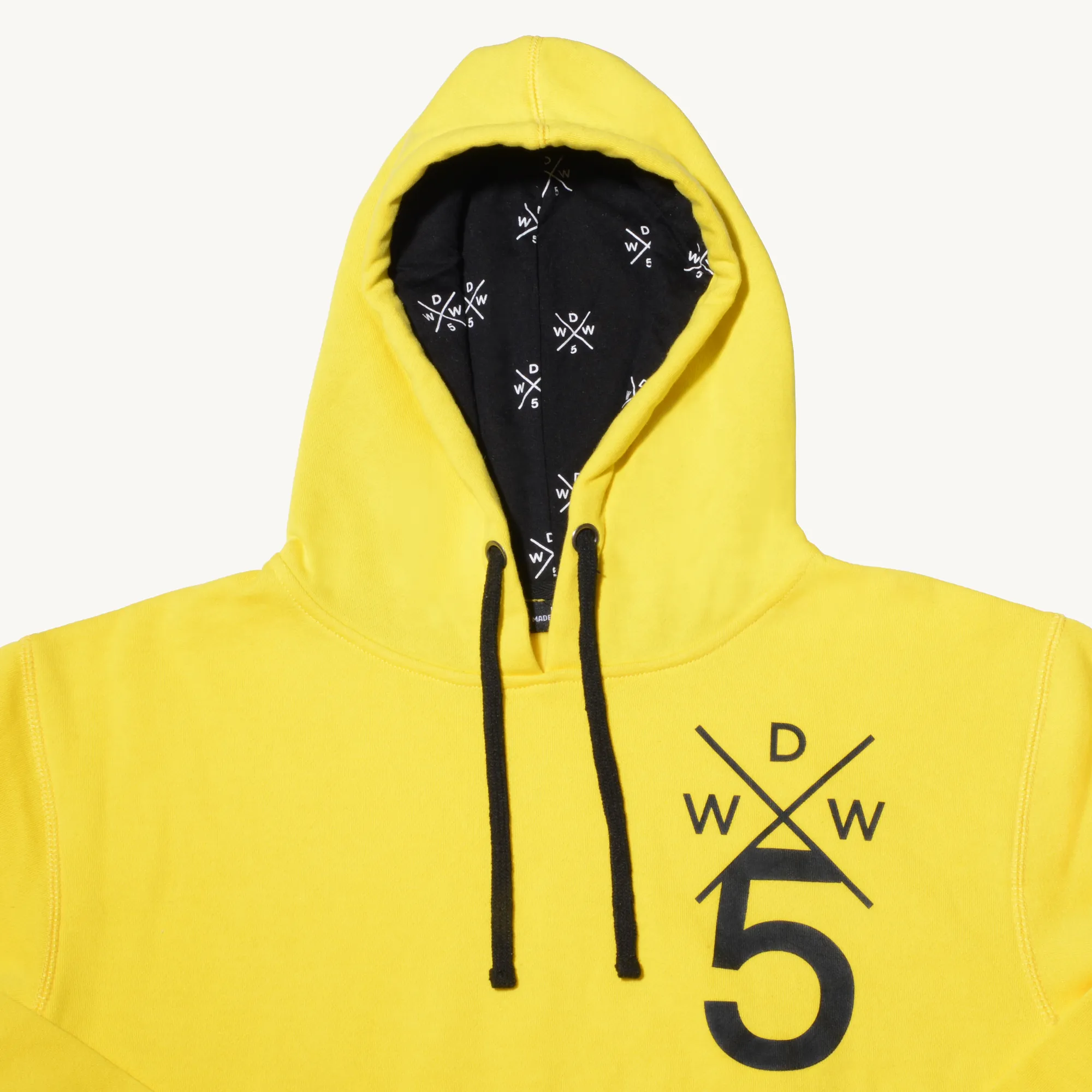 Crop Top Hoodie (Yellow)