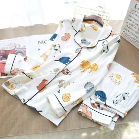 Cute Cat Pajamas