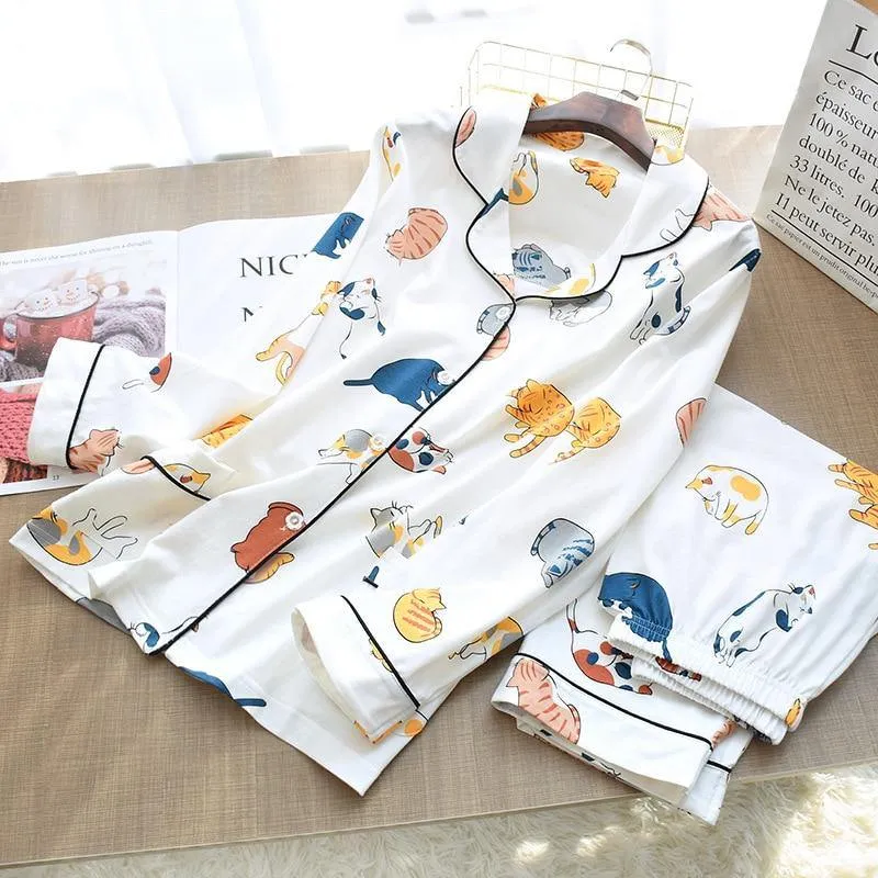Cute Cat Pajamas
