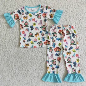 Cute Girls Pajamas Sets A3-2