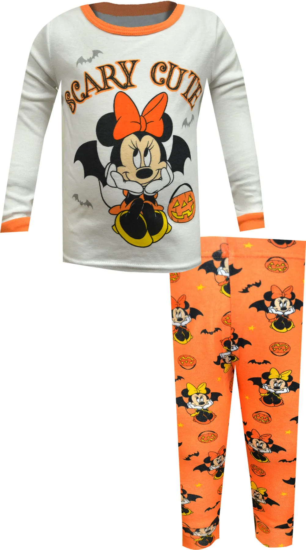 Disney Baby Minnie Mouse Scary Cute Halloween Infant Pajama