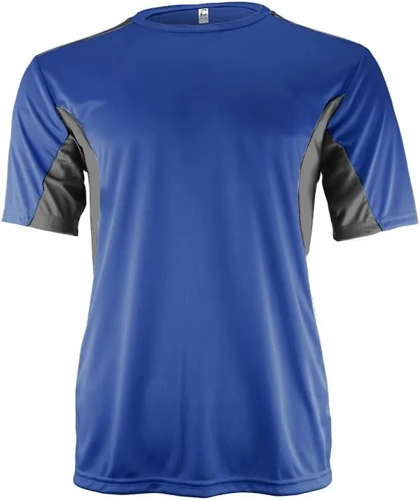 Epic Adult Color Block Performance Crew T-Shirt