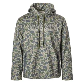 Fieldstone Men's Backwoods Script Camo Hoodie