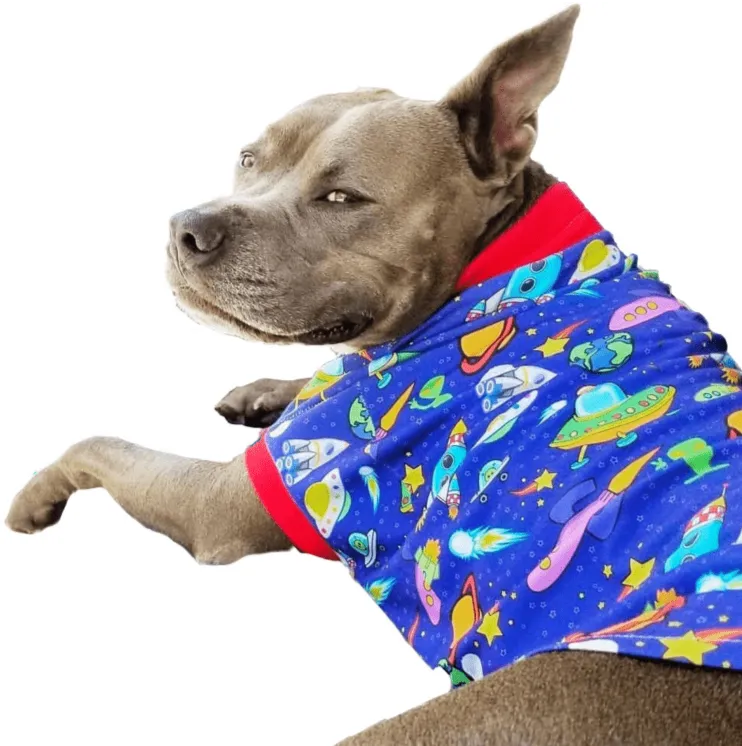 Flying Alien UFO Dog Pajamas