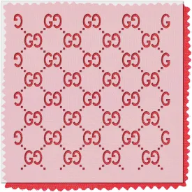 GG Pattern Stencil  9 x 9 Inches, Reusable Stencil for Painting on Wood, Walls, Fabric, and Crafts  Durable Plastic for DIY Art & Home Decor