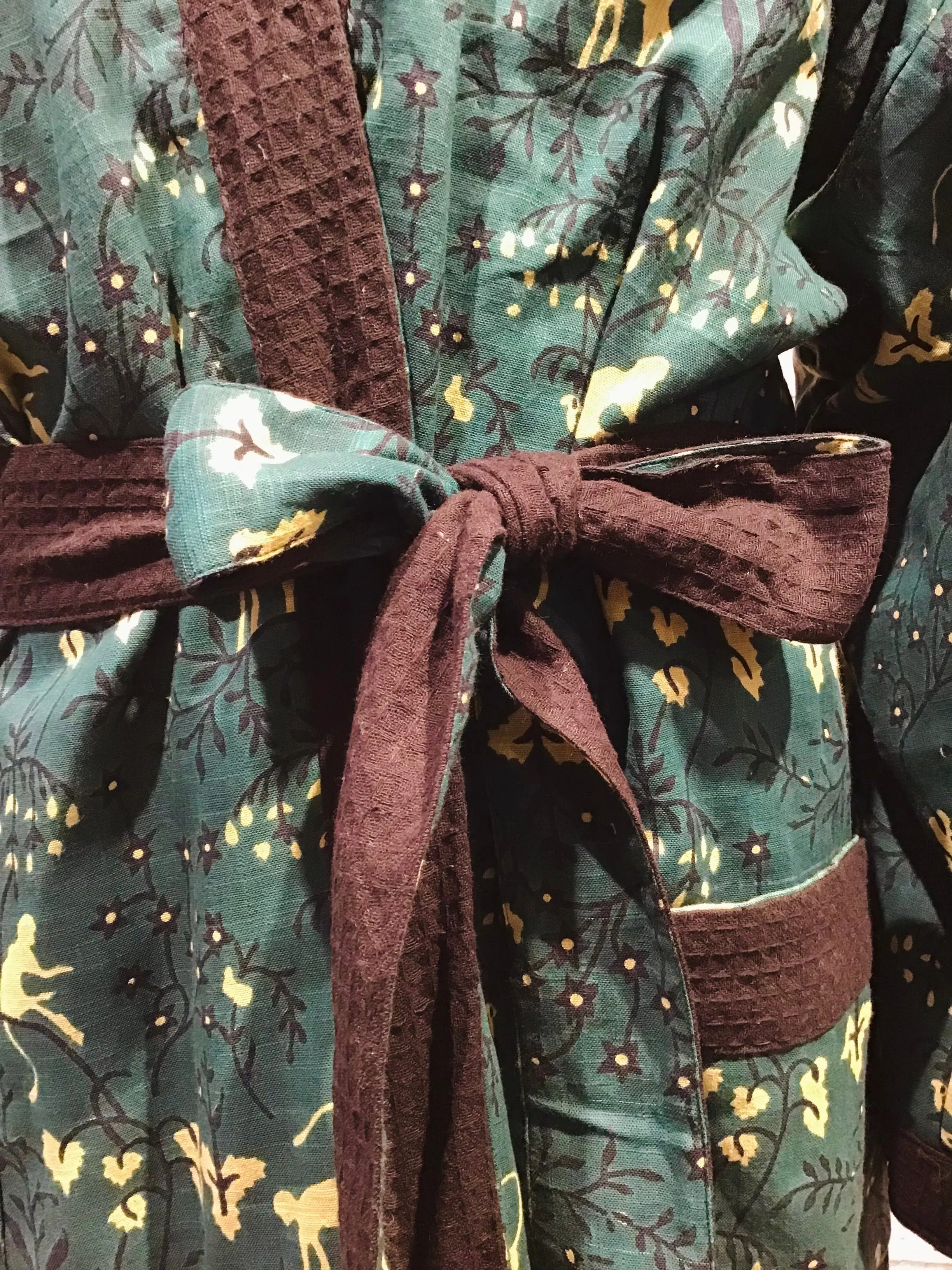 Jungle book waffle robe