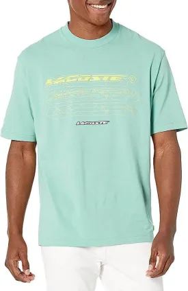 Lacoste Men’s Loose Fit Organic Cotton Piqué T-Shirt