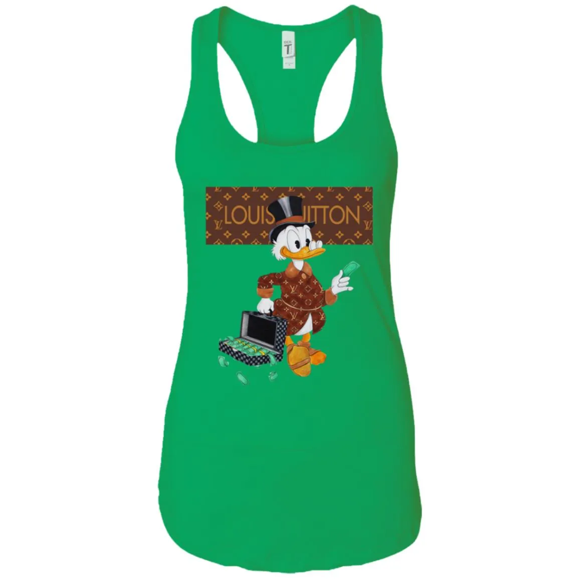 Louis Vuitton Donald Duck T-shirt Women Tank Top