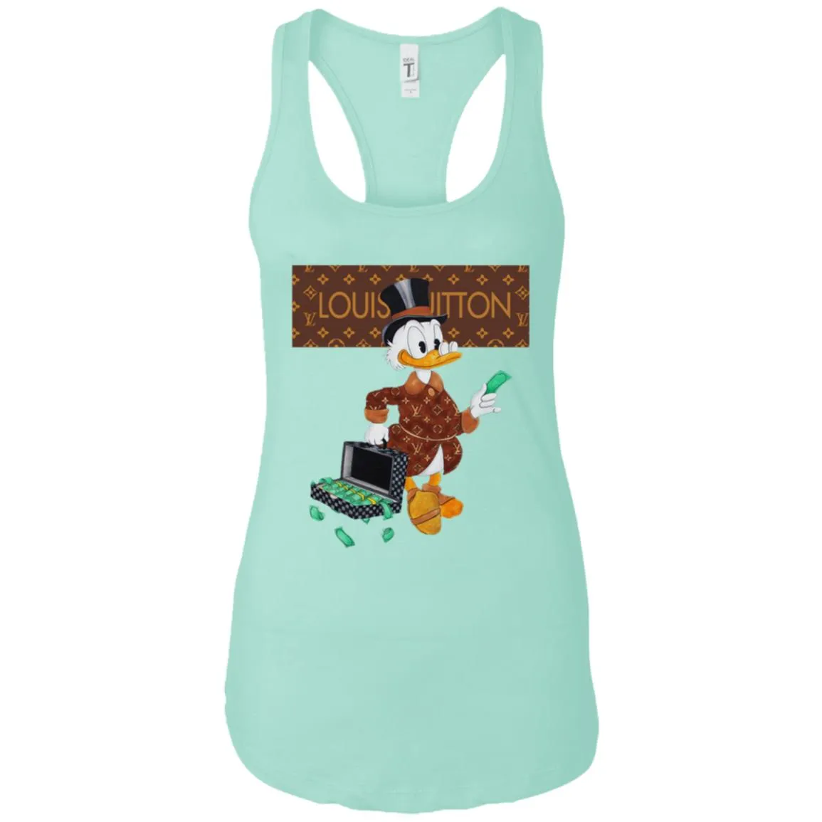 Louis Vuitton Donald Duck T-shirt Women Tank Top