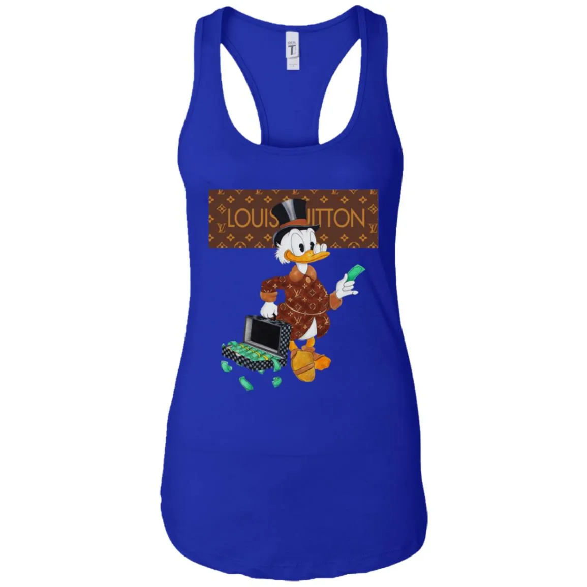Louis Vuitton Donald Duck T-shirt Women Tank Top