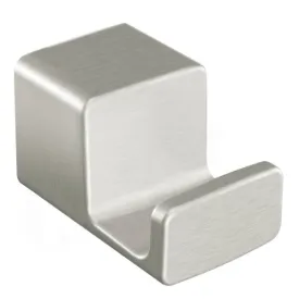MOEN 90 Degree brushed nickel single robe hook