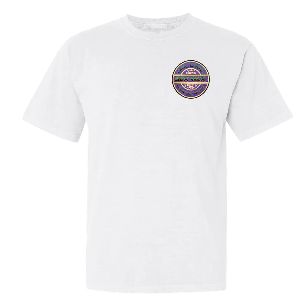 Mr. Zog's Sex Wax Two Tone S/S Tee - White