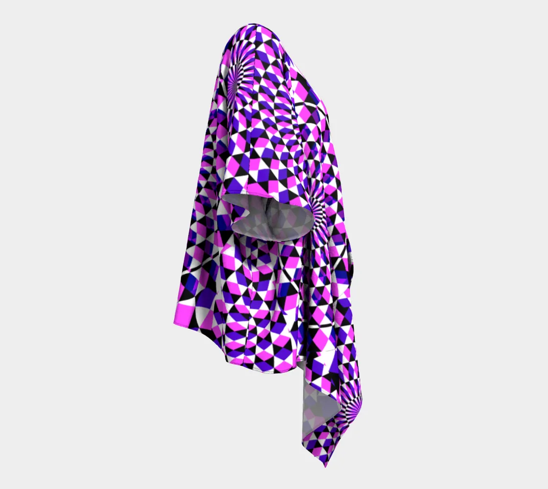 OPTICAL KIMONO ROBE | ART DESIGN WORKS