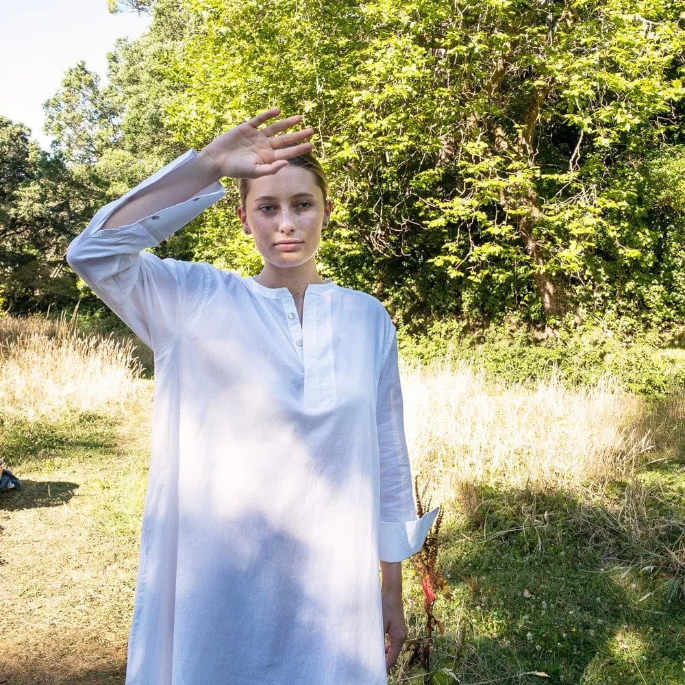 Organic Cotton Nightdress | Saturday White