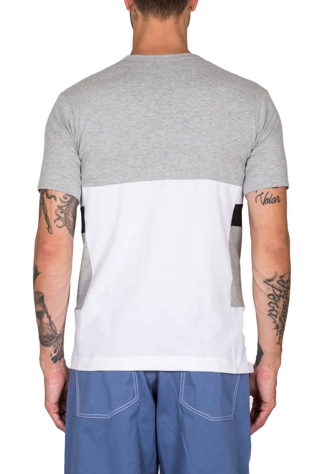 Panelled Colour Block T-Shirt
