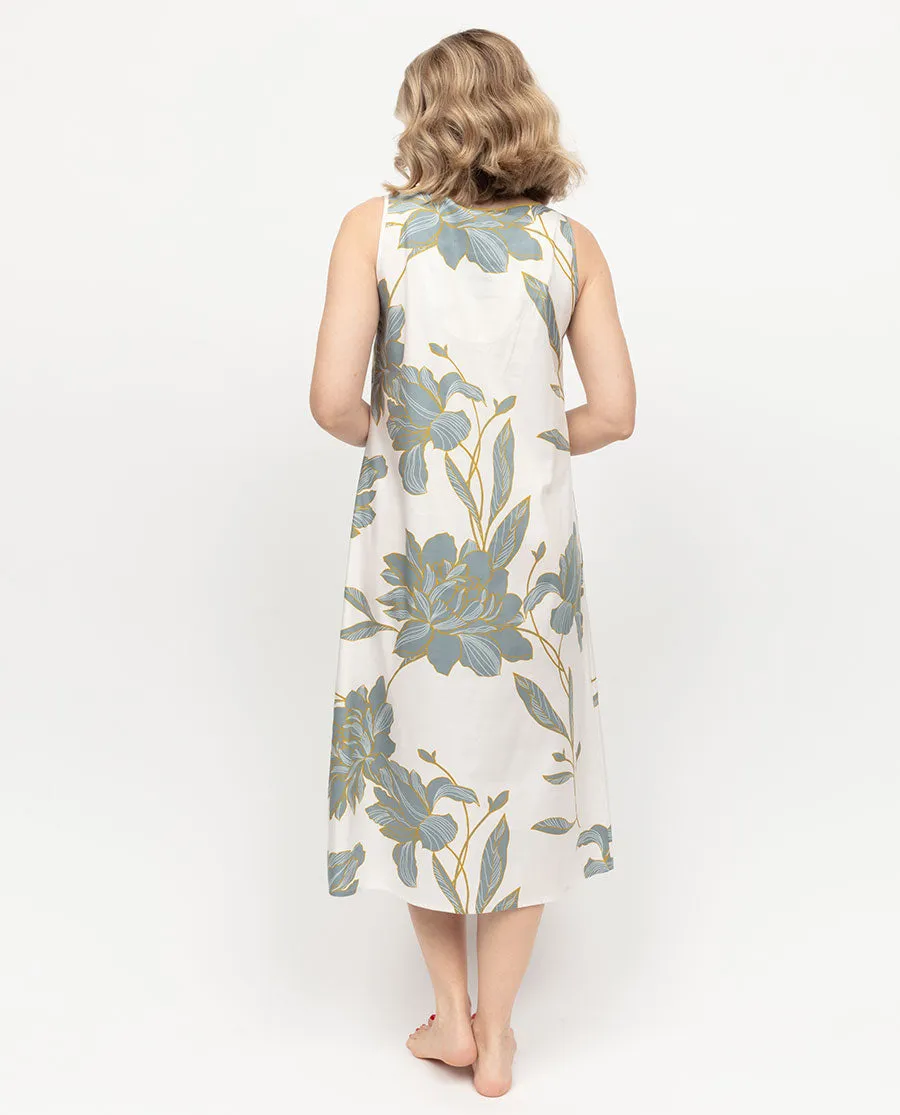 Piper Womens Floral Print Long Nightdress