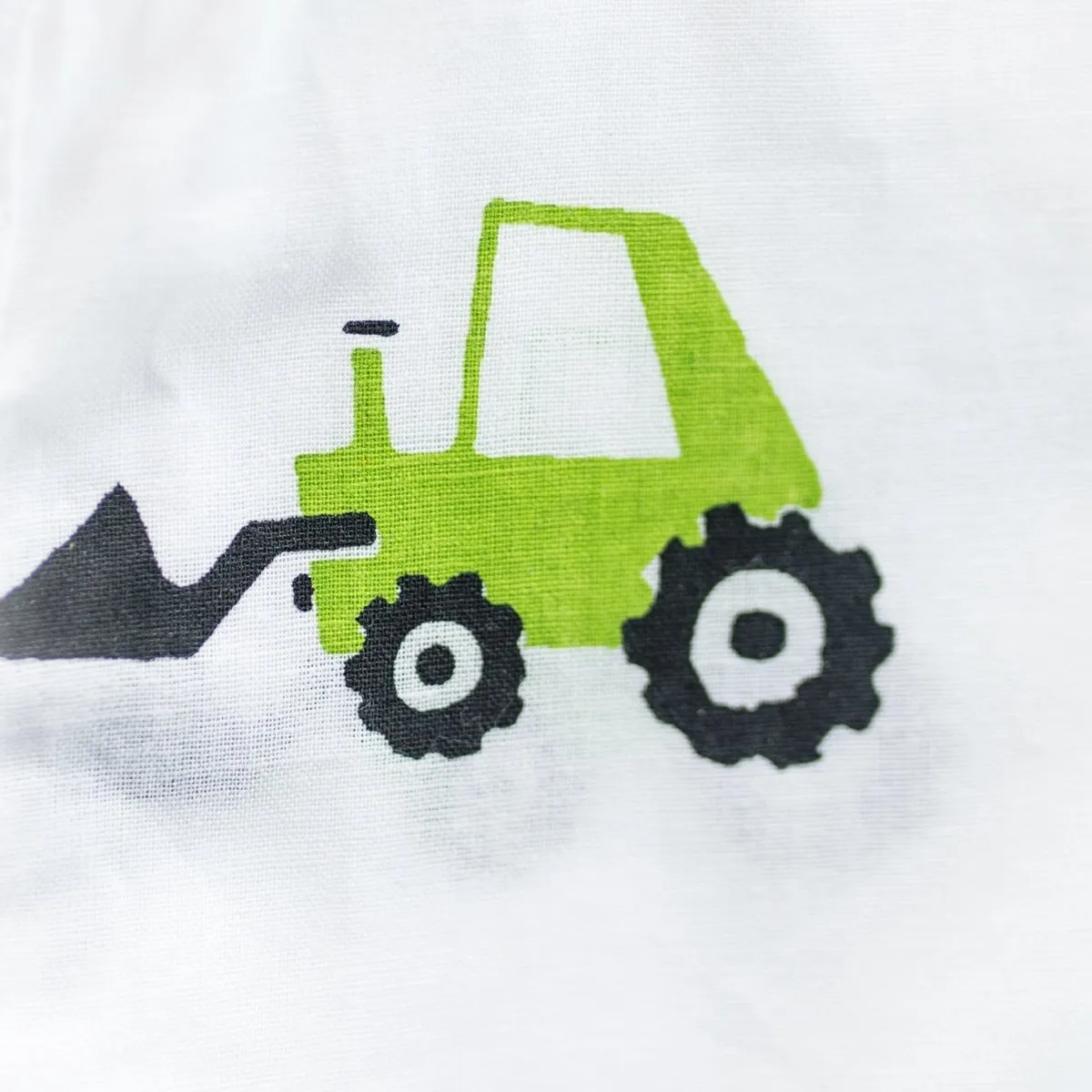 Scoopy Excavator- Unisex Kids Cotton Nightwear