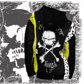 Skull & Cross Bone - Pull Over Hi-Viz Hoodie