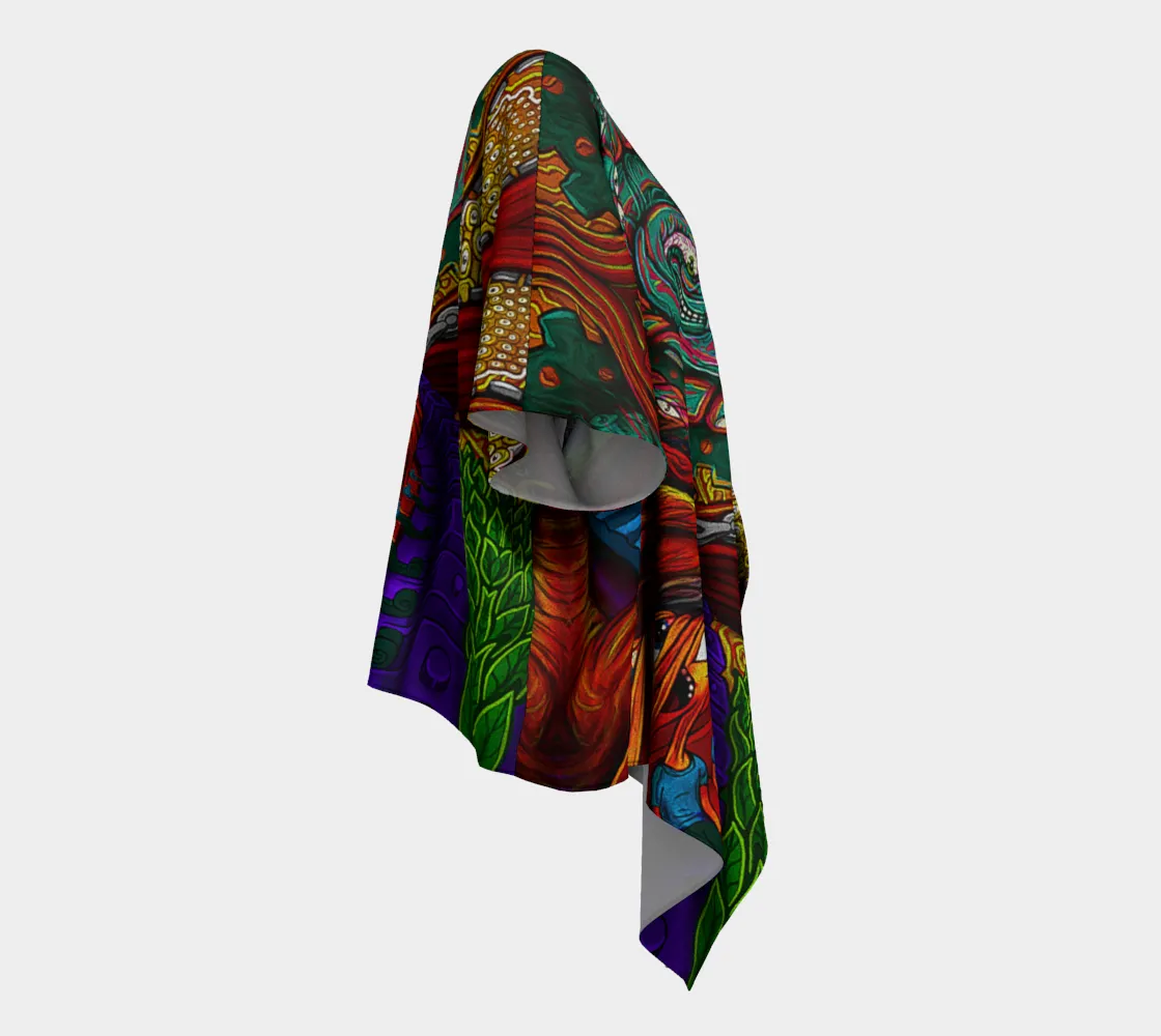 SLAVIA | DRAPED KIMONO | SALVIADROID