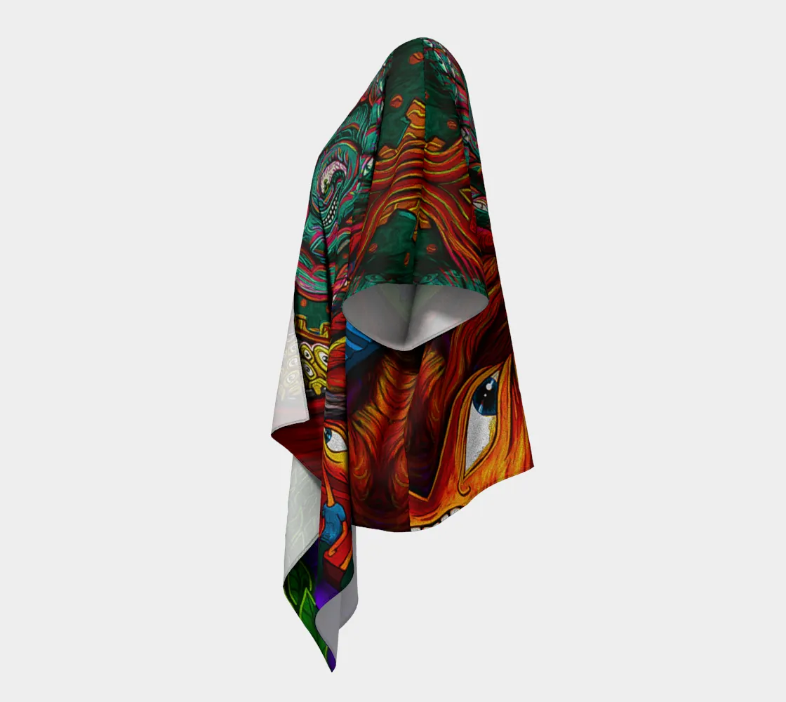 SLAVIA | DRAPED KIMONO | SALVIADROID