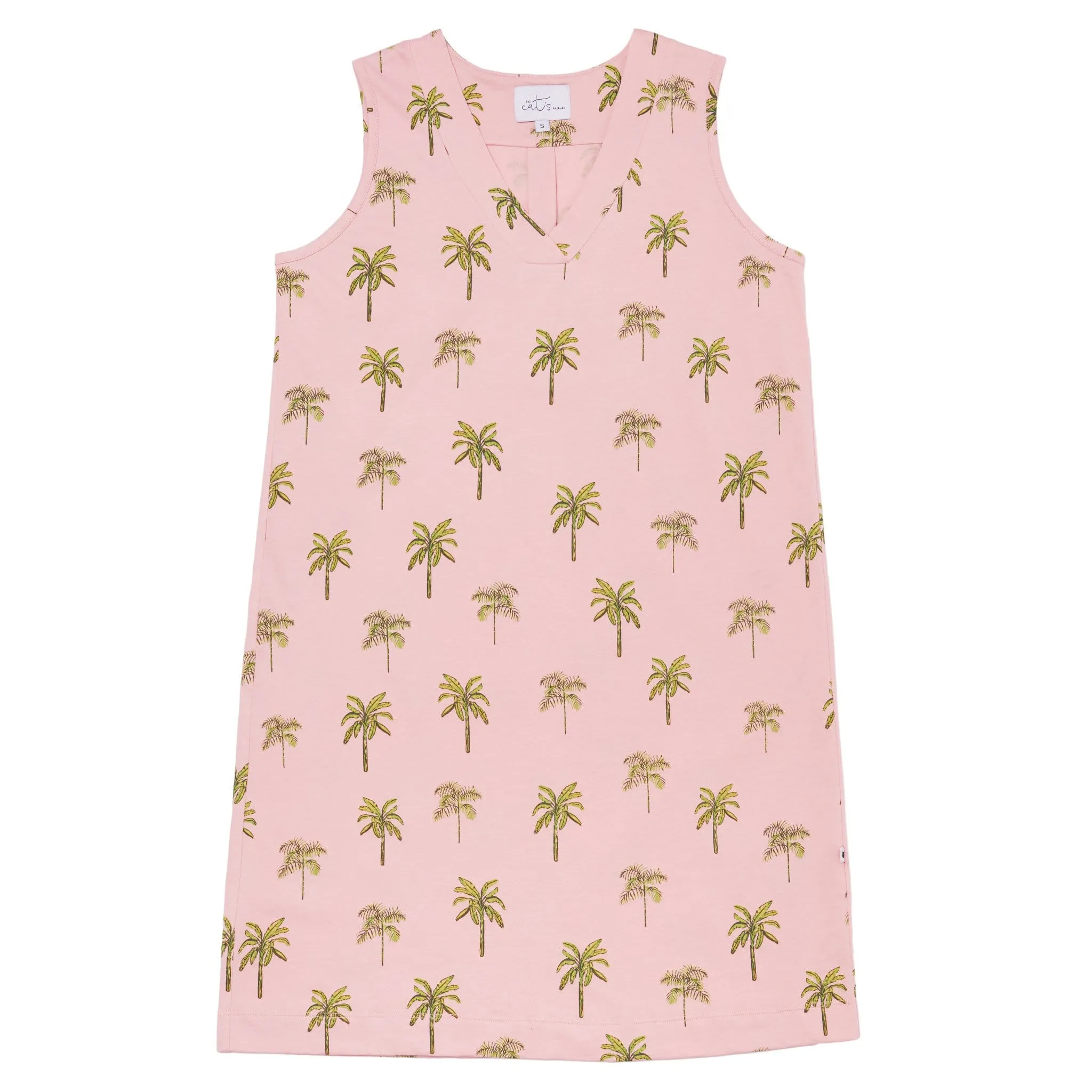 Tahiti Palm Pima Knit Nightgown