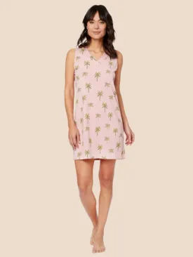 Tahiti Palm Pima Knit Nightgown