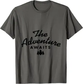 The Adventure Awaits Travel Wanderlust T-Shirt