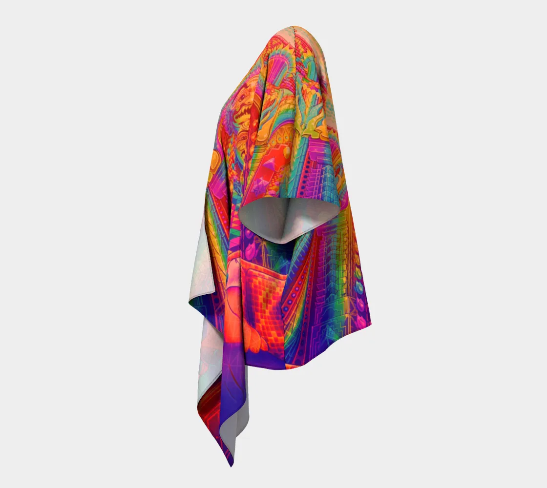 THE DEEMSTER | DRAPED KIMONO | SALVIADROID