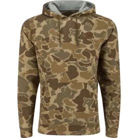 The Drake Three End Hoodie- Old School Timber