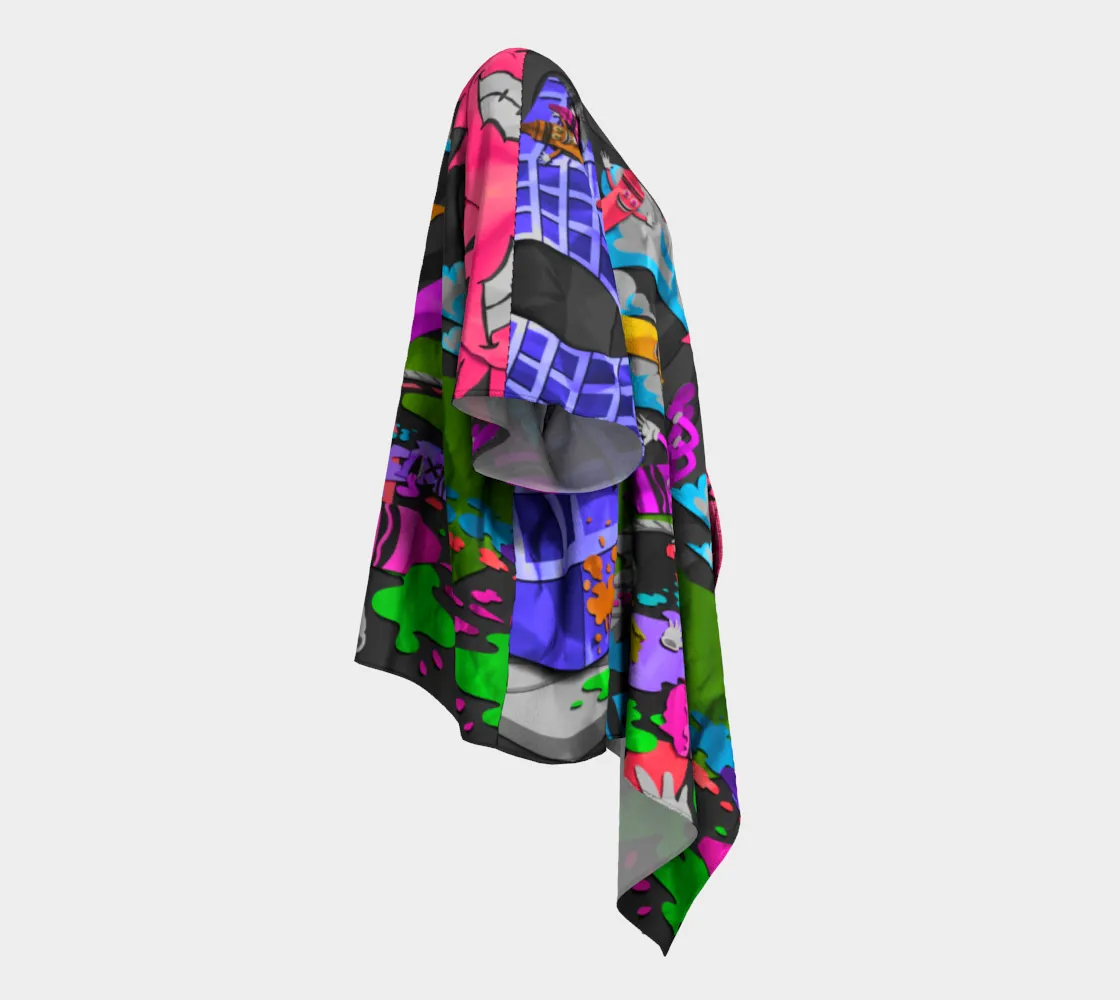 TICKLE ME PINK | DRAPED KIMONO | SALVIADROID