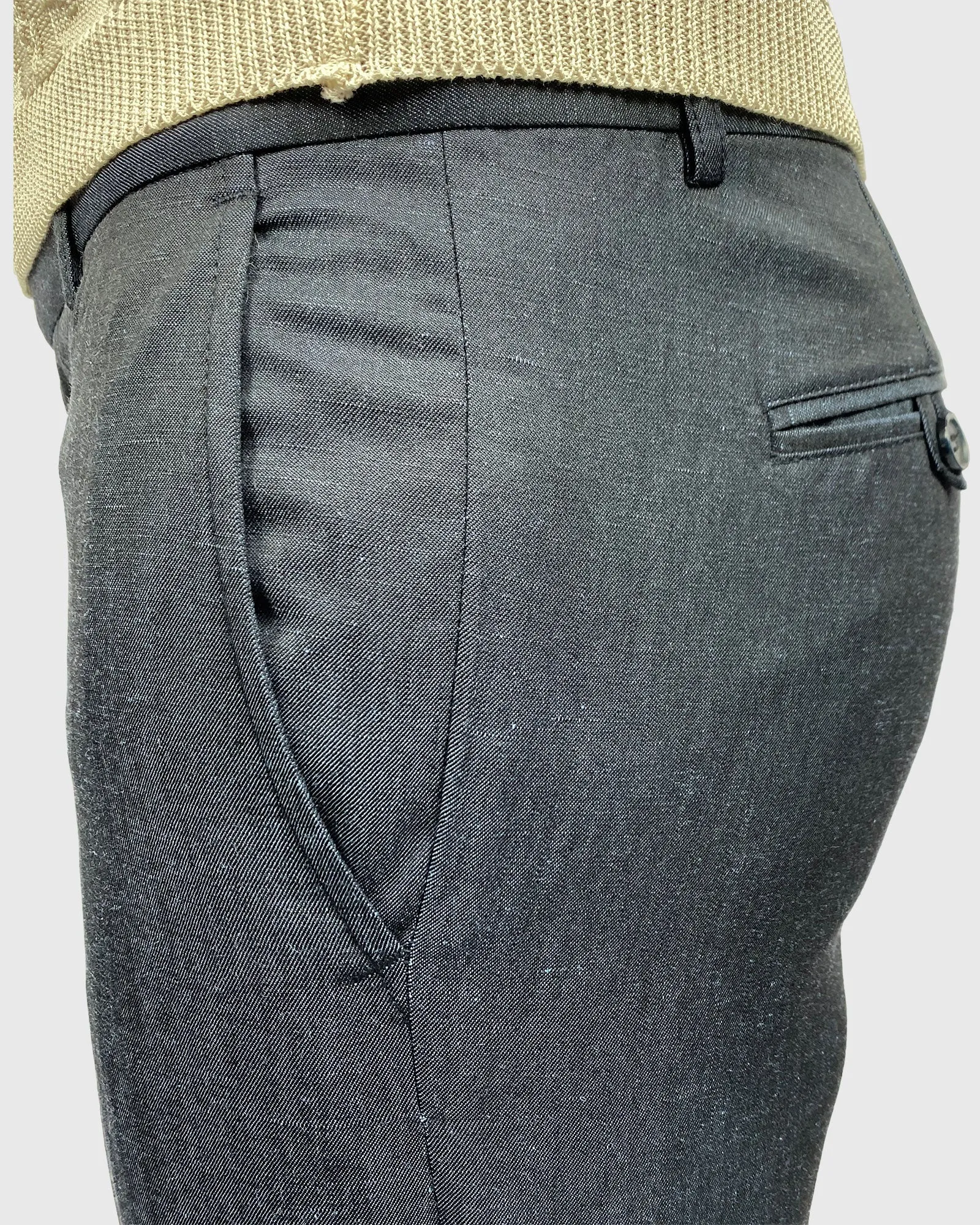VINCENT & FRANKS S17VFL NAVY SKINNY TROUSER