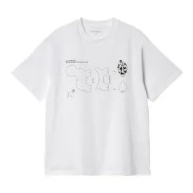 W' S/S CUT & SEWN DOG T-SHIRT / CARHARTT WIP / WHITE