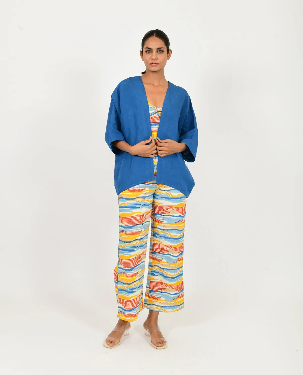 WAVE TRI SET - LINEN OVERLAY