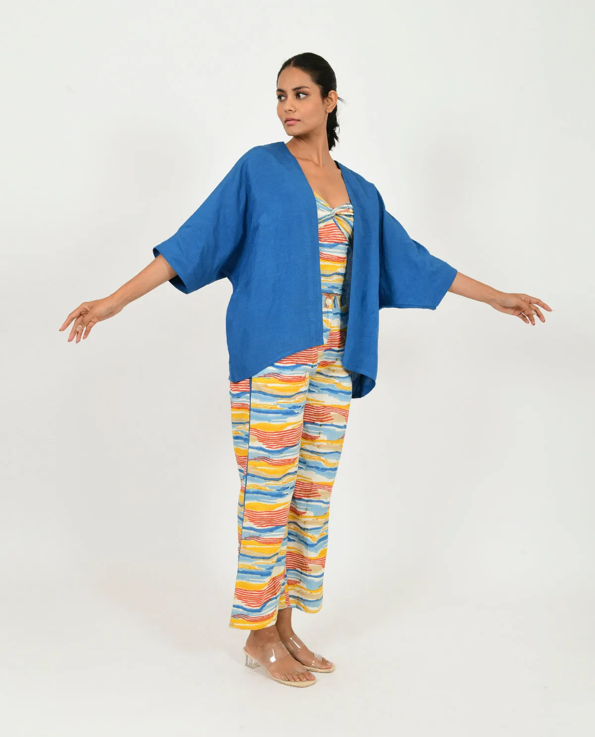 WAVE TRI SET - LINEN OVERLAY