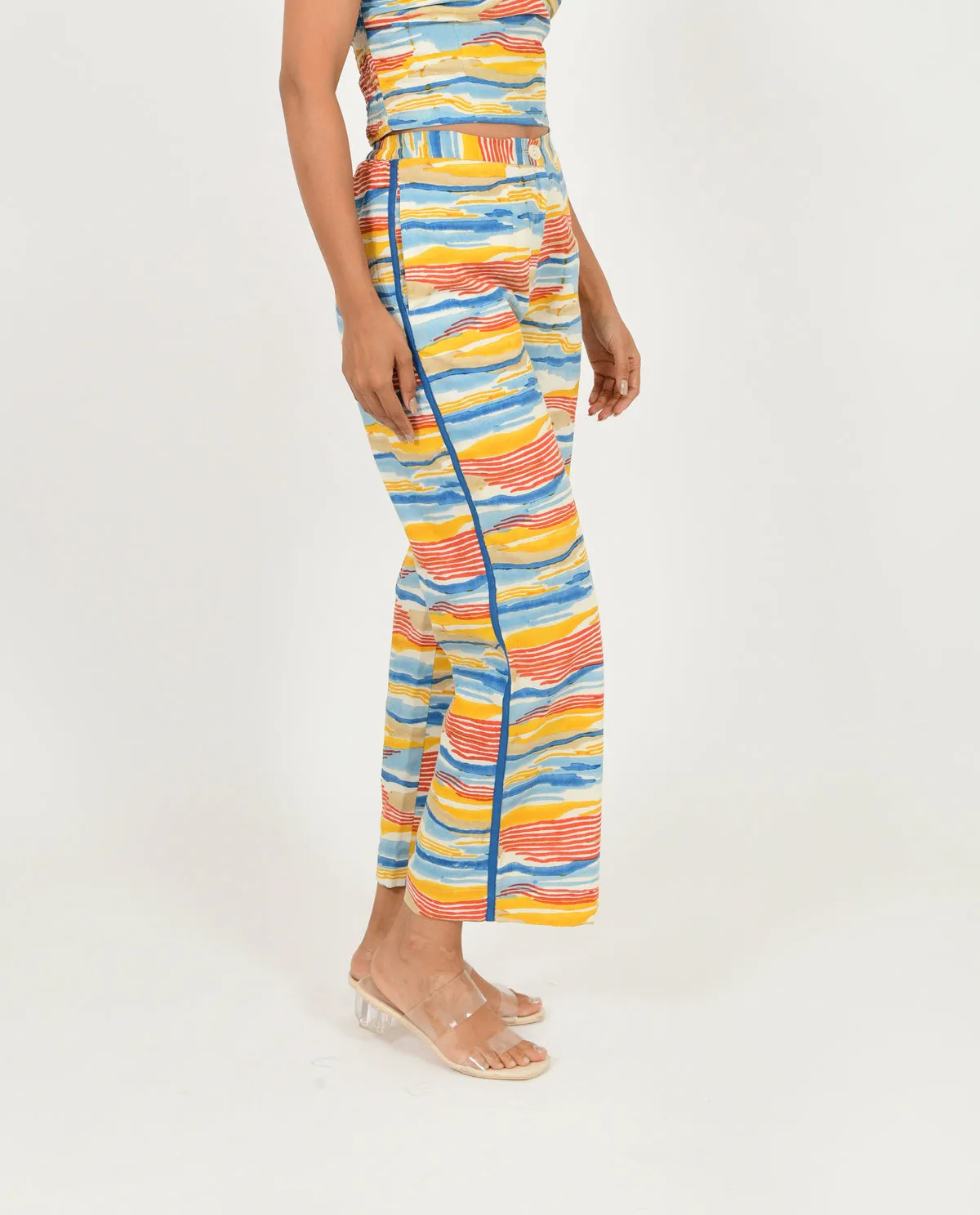 WAVE TRI SET - LINEN OVERLAY